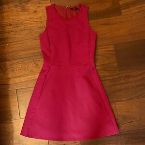 Madewell Red Sleeveless Mini Dress